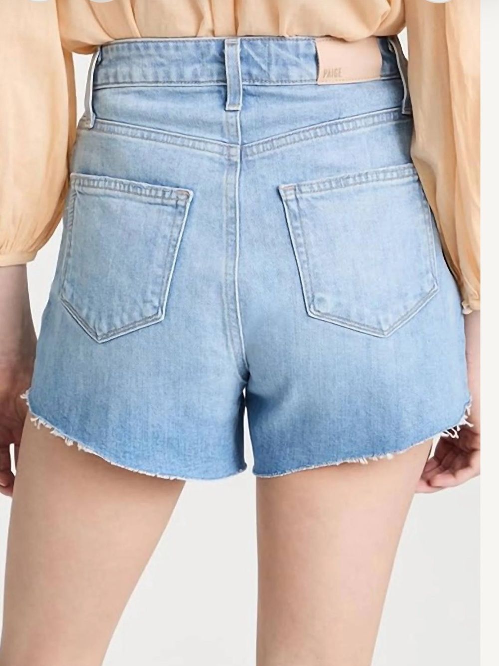 NWT PAIGE NOELLA SHORT Relaxed Cut Off Sz 31 - Picture 5 of 12